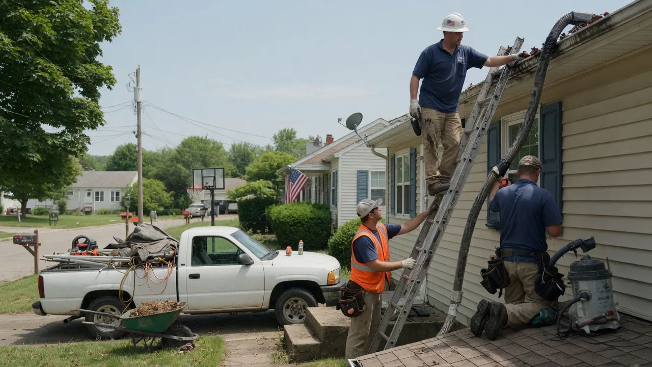 Gutter Installation in Maunie, IL near me